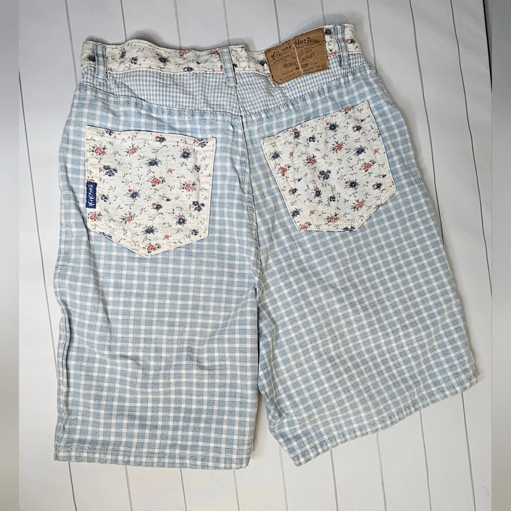 Kikomo floral 90s high rise shorts - Picture 4 of 6